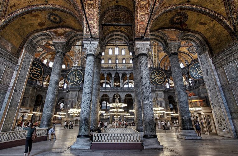 Hagia Sophia In Holiday