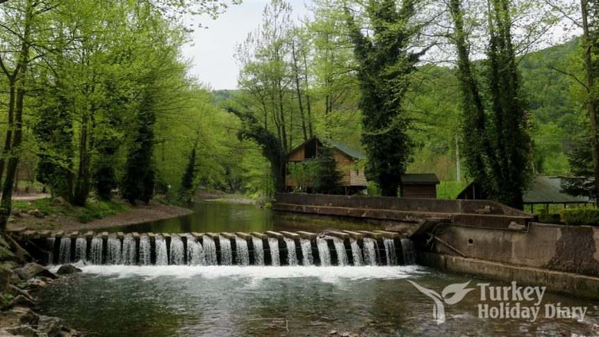 Maden Stream and Waterfall