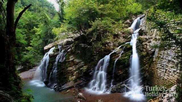 Maden Stream and Waterfall