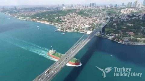 Istanbul drone view